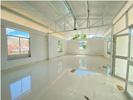 Interior de edificación terminado